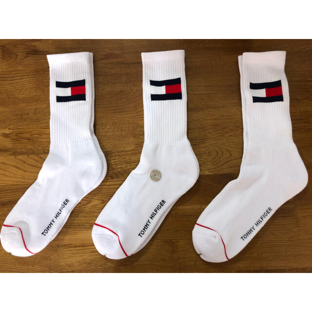 TOMMY HILFIGER(トミーヒルフィガー)の新品トミーヒルフィガーTOMMY HILFIGERメンズソックス3足セット417 メンズのレッグウェア(ソックス)の商品写真