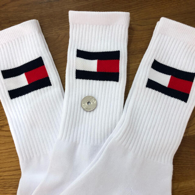 TOMMY HILFIGER(トミーヒルフィガー)の新品トミーヒルフィガーTOMMY HILFIGERメンズソックス3足セット417 メンズのレッグウェア(ソックス)の商品写真