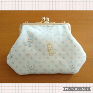 フランシュリッペ(franche lippee)のがま口ポーチ＊ベビうさ＊(ポーチ)