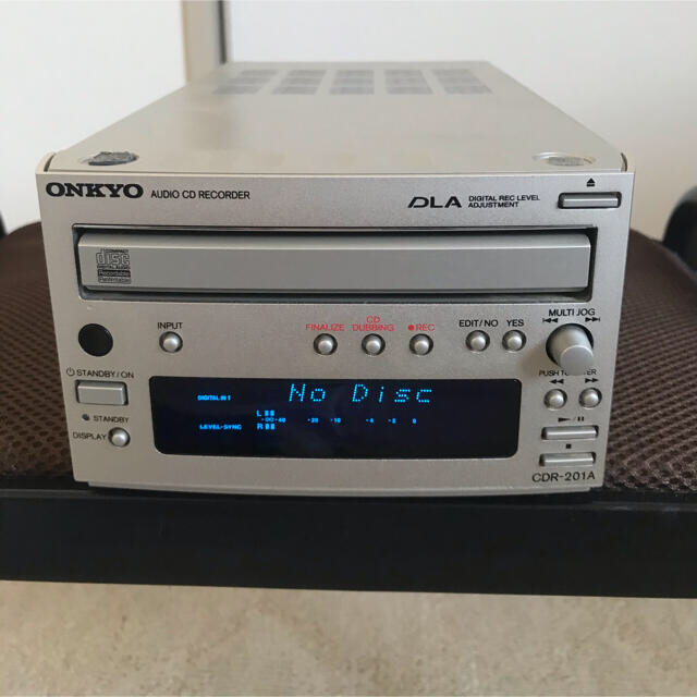 ONKYO(オンキヨー)のオーディオCDレコーダーCDRー201 A スマホ/家電/カメラのオーディオ機器(ポータブルプレーヤー)の商品写真