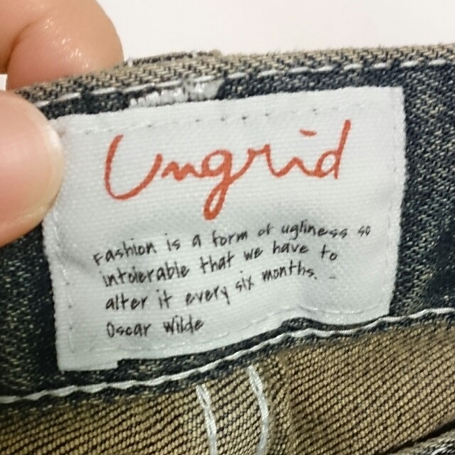 Ungrid(アングリッド)のUngrid♡ストレートデニム♡26 レディースのパンツ(デニム/ジーンズ)の商品写真