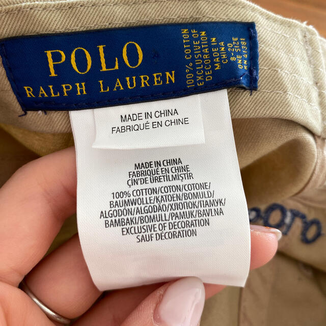 POLO RALPH LAUREN(ポロラルフローレン)のラルフローレン　POLO キャップ レディースの帽子(キャップ)の商品写真