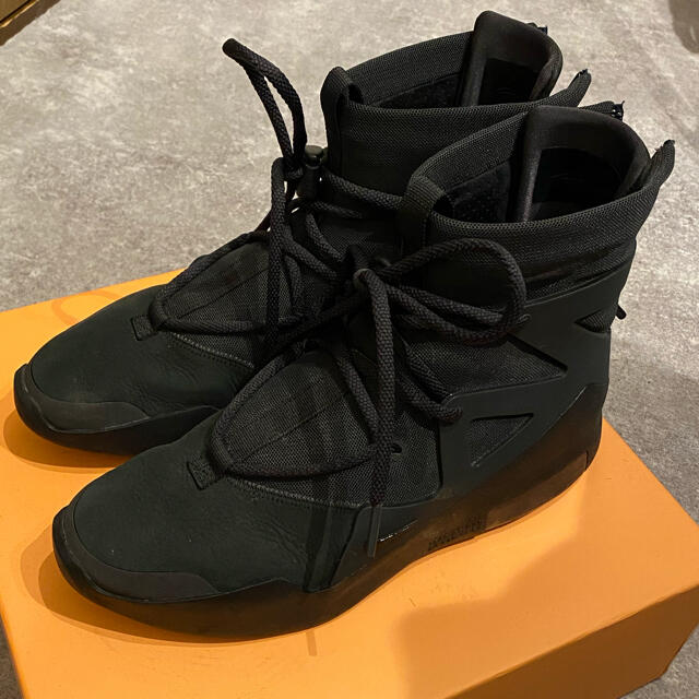 NIKE AIR FEAR OF GOD 1 TRIPLE BLACK