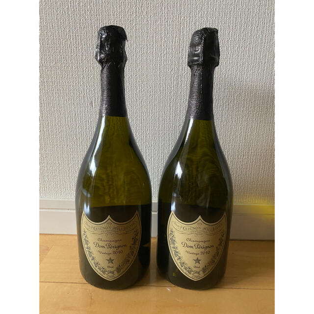 Dom Pérignon(ドンペリニヨン)の【2本セット】ドン・ペリニヨン2010 食品/飲料/酒の酒(シャンパン/スパークリングワイン)の商品写真