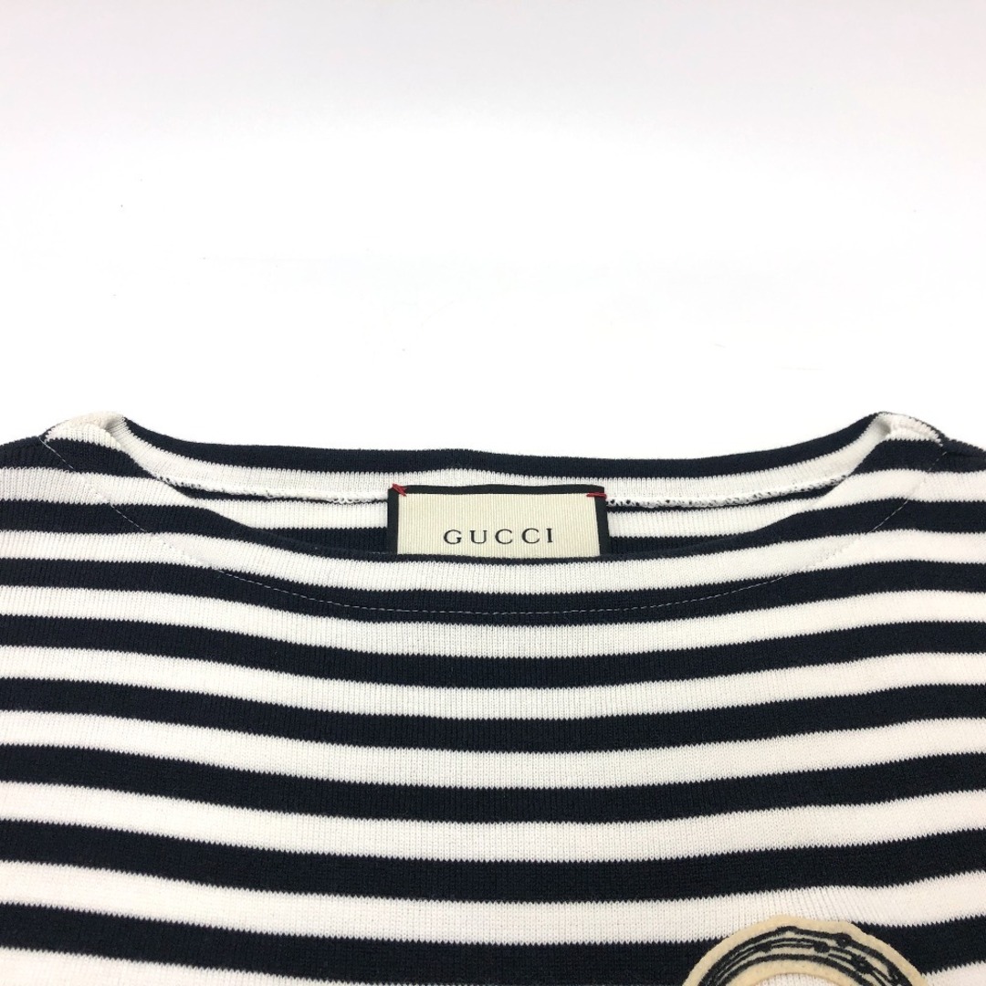 GUCCI - グッチ GUCCI ボーダー タコモチーフ 461177 トップス GUCCI - グッチ GUCCI ボーダー タコモチーフ 461177 トップス
