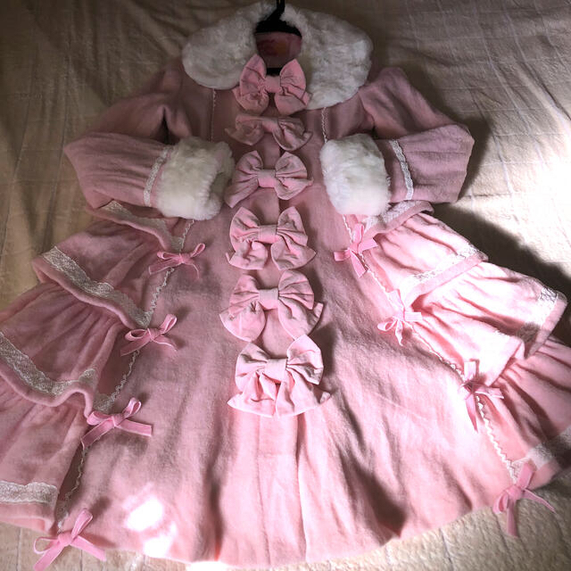 Angelic Pretty - ロマンティックプリンセスコート ピンクの通販 Angelic Pretty - ロマンティックプリンセスコート ピンクの通販