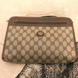 グッチ(Gucci)のオールド　GUCCI グッチ　セカンドバッグ　クラッチバッグ(セカンドバッグ/クラッチバッグ)