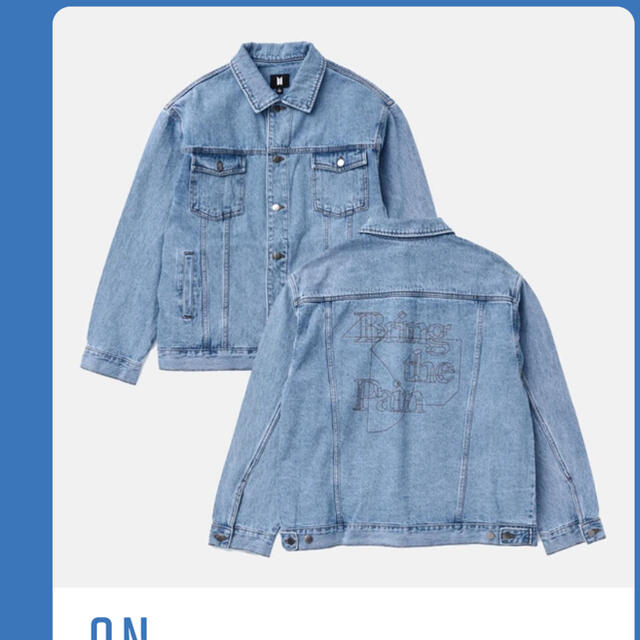 BTS Denim Jacket デニムジャケット L BTS Denim Jacket デニムジャケット L