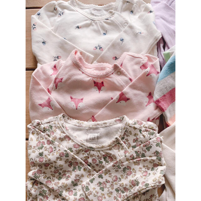 babyGAP(ベビーギャップ)のBaby GAP ロンパースセット キッズ/ベビー/マタニティのベビー服(~85cm)(ロンパース)の商品写真