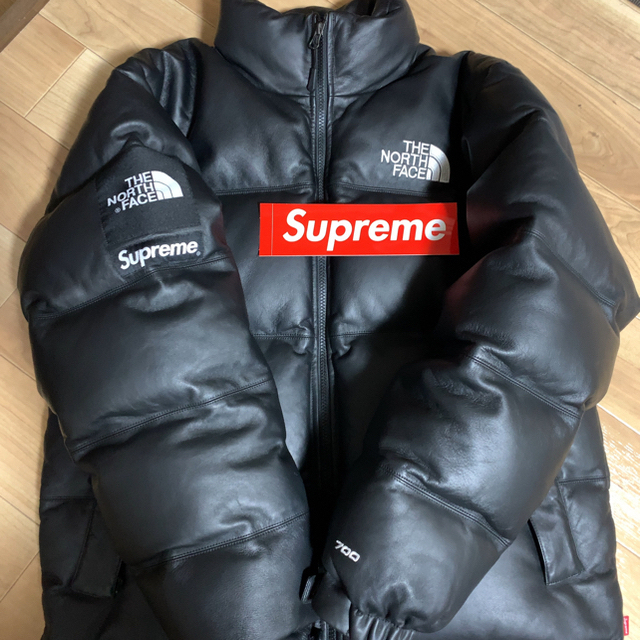 Supreme(シュプリーム)のsupreme North face レザーヌプシ　 メンズのジャケット/アウター(レザージャケット)の商品写真