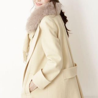 Rirandture Aラインロングコート レッド size2 sandiegokidsdentist.com