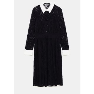 ザラ(ZARA)の【sai様】ZARA レースワンピース L(ひざ丈ワンピース)