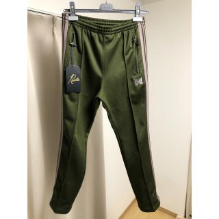 ニードルス トラックパンツ オリーブ グリーン XS-