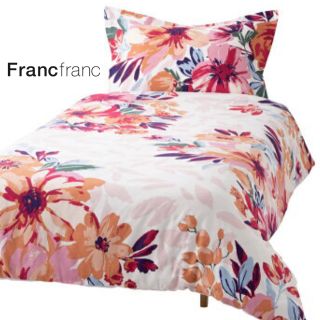 新品♡フランフラン♡プリマーレ♡掛け布団カバー♡ダブル♡ピンク
