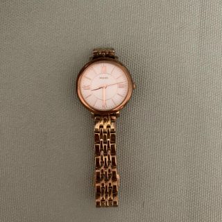 フォッシル(FOSSIL)のFossil フォッシル  腕時計 レディース ピンクゴールド(腕時計)