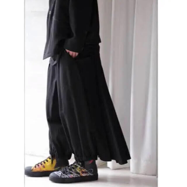 Yohji Yamamoto(ヨウジヤマモト)のヨウジヤマモト　19ss カラスパンツ メンズのパンツ(その他)の商品写真