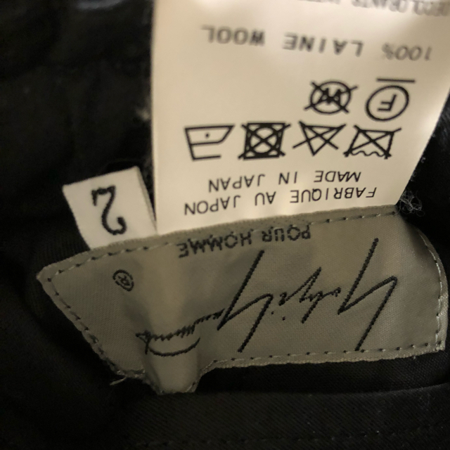 Yohji Yamamoto(ヨウジヤマモト)のヨウジヤマモト　19ss カラスパンツ メンズのパンツ(その他)の商品写真