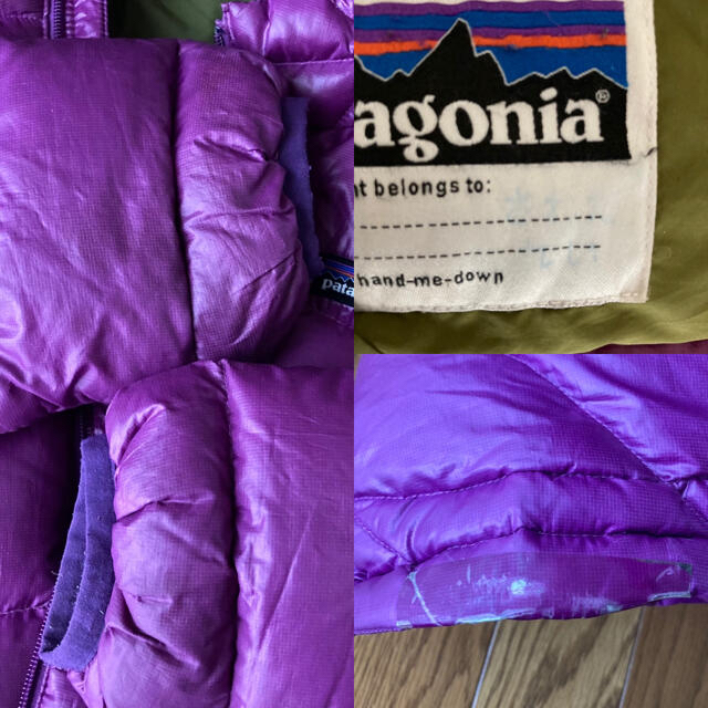 patagonia(パタゴニア)の【パタゴニア】ダウン　GIRL’S / S (8) 120cm - 130cm キッズ/ベビー/マタニティのキッズ服女の子用(90cm~)(コート)の商品写真