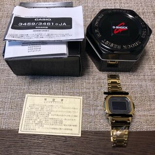 ジーショック(G-SHOCK)のgw-b5600dc  ゴールドフルメタル  カスタム(腕時計(デジタル))