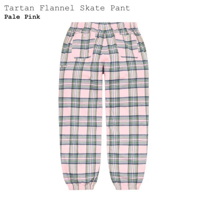 Supreme Tartan Flannel Skate Pant Lサイズ