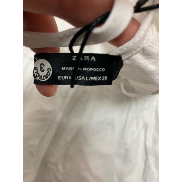 ZARA(ザラ)のZARA ザラ トップス ノースリーブ シャツ ブラウス レディース 新品 タグ レディースのトップス(シャツ/ブラウス(半袖/袖なし))の商品写真