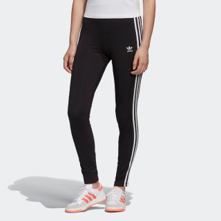 アディダス(adidas)のアディダス adidas アディカラー 3ストライプ タイツ　サイズL(レギンス/スパッツ)