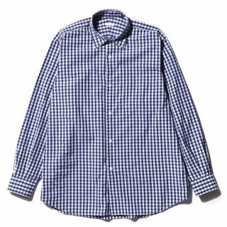 コモリ(COMOLI)のComoli 17ss ギンガムチェックシャツ　コモリシャツ　サイズ2(シャツ)