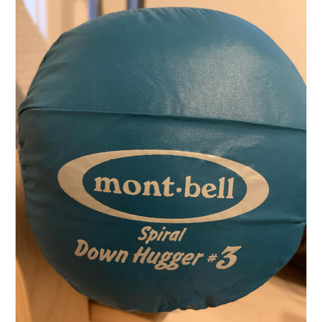 mont bell(モンベル)のmont-bell spiral down hugger #3 ダウンシュラフ スポーツ/アウトドアのアウトドア(寝袋/寝具)の商品写真