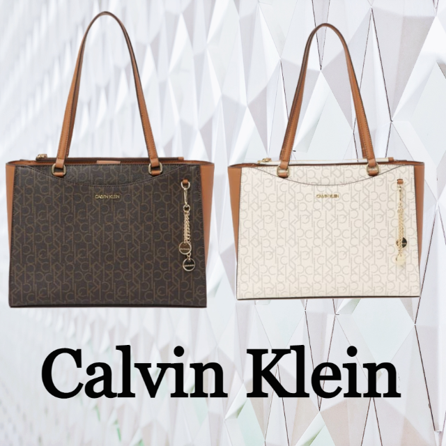 SALE【Calvin Klein】メイビス サフィアーノトートバックトートバッグ