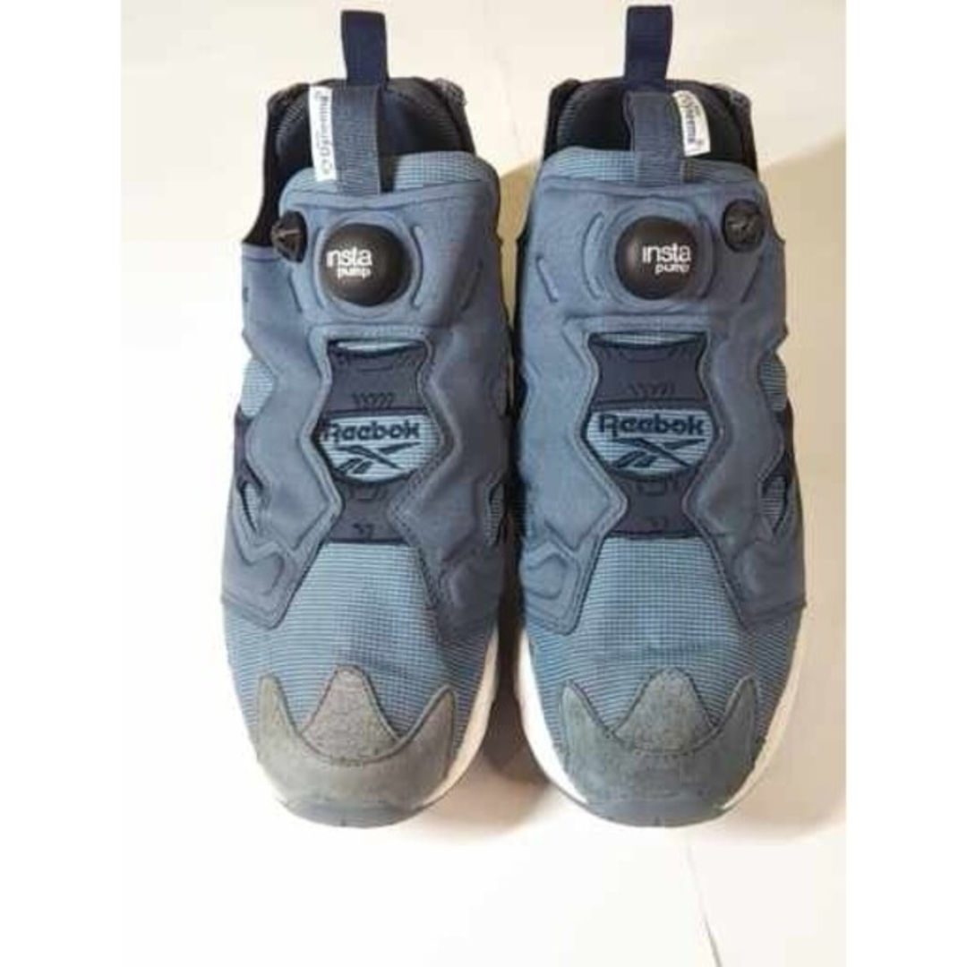 Reebok(リーボック)の【フォロー割】Reebok PumpFury グレー/ライトブルー 26cm メンズの靴/シューズ(スニーカー)の商品写真