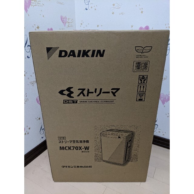 DAIKIN(ダイキン)の【fumika様専用】ダイキン 空気清浄機 ハイグレードタイプ MCK70X-W スマホ/家電/カメラの生活家電(空気清浄器)の商品写真