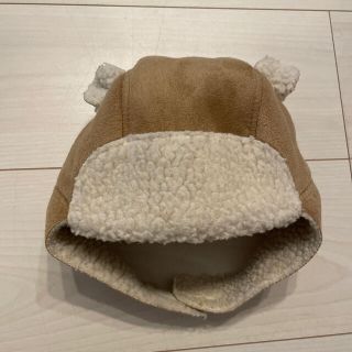 ベビーギャップ(babyGAP)のbaby gap クマ耳モコモコ帽子 46m(帽子)