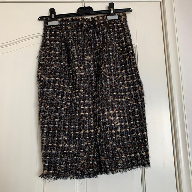 DOLCE&GABBANA(ドルチェアンドガッバーナ)のDOLCE&GABBANA＊ツイードタイトスカート レディースのスカート(ひざ丈スカート)の商品写真