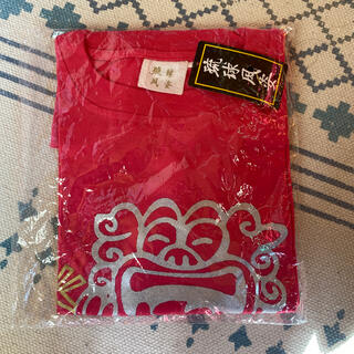 沖縄限定　Tシャツ　ピンク　シーサー(Tシャツ/カットソー(半袖/袖なし))