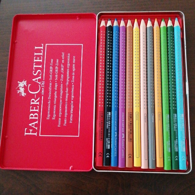 FABER-CASTELL(ファーバーカステル)のファーバーカステル　水彩色鉛筆12色 エンタメ/ホビーのアート用品(色鉛筆)の商品写真