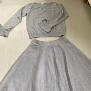 フェルゥ(Feroux)の【未使用品】feroux ニットセットアップ(セット/コーデ)