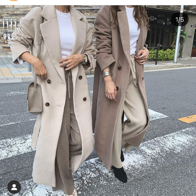 ZARA(ザラ)のBLATE人気完売コート レディースのジャケット/アウター(ロングコート)の商品写真