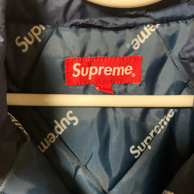 Supreme(シュプリーム)のsupreme sideline logo parka jacket Lサイズ メンズのジャケット/アウター(ダウンジャケット)の商品写真