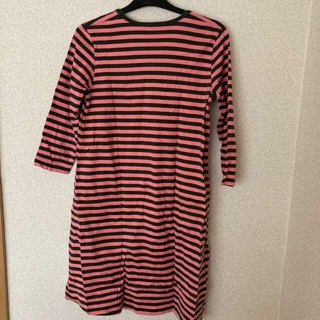 marimekko(マリメッコ)の《お値下げ》marimekko TIIA ボーダーワンピース レディースのワンピース(ひざ丈ワンピース)の商品写真