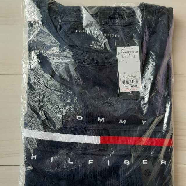 TOMMY HILFIGER(トミーヒルフィガー)の【新品】TOMMY HILFIGER トミーヒルフィガー ロゴロングTシャツ   メンズのトップス(Tシャツ/カットソー(七分/長袖))の商品写真