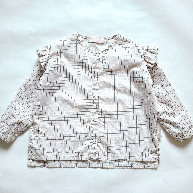 こども ビームス(コドモビームス)のtinycottons タイニーコットンズ ブラウス 4Y キッズ/ベビー/マタニティのキッズ服女の子用(90cm~)(ブラウス)の商品写真