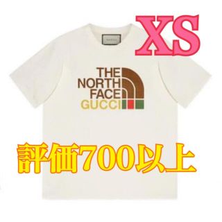 グッチ(Gucci)の★白XS★THE NORTH FACE x GUCCI コラボ Tシャツ(Tシャツ/カットソー(半袖/袖なし))