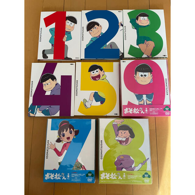 おそ松さん　一期　第1〜8松　DVDセット封入特典付き | フリマアプリ ラクマ