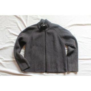 アンユーズド(UNUSED)のURU 18AW BABY ALPACA ZIP UP KNIT(ニット/セーター)