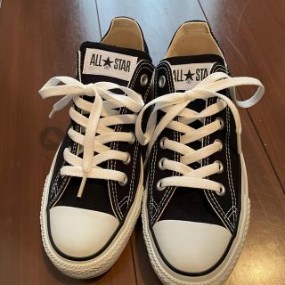 コンバース(CONVERSE)のconverse コンバース　ブラック(スニーカー)