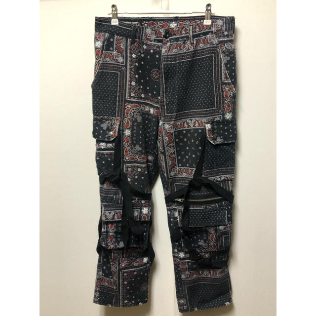 OFF-WHITE(オフホワイト)のROGIC ロジック PAISLEY PANTS ペイズリー ボンテージパンツS メンズのパンツ(スラックス)の商品写真