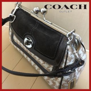 コーチ(COACH)のセール❗️コーチ ハンドバッグ がま口(ハンドバッグ)