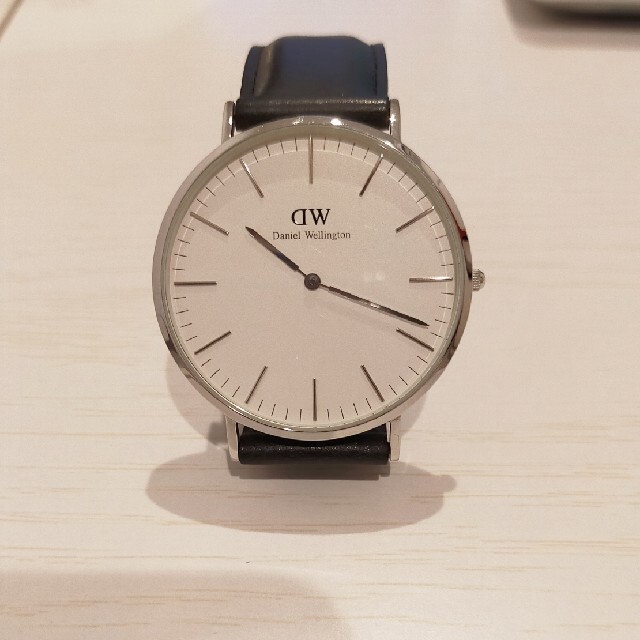 Daniel Wellington(ダニエルウェリントン)のDaniel Wellington 腕時計 シルバー×ブラック 40mm メンズの時計(腕時計(アナログ))の商品写真