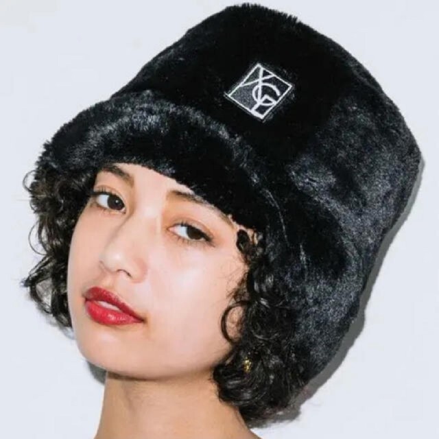 X-girl(エックスガール)のエックスガール ファー ハット レディースの帽子(ハット)の商品写真