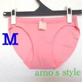 アモスタイル(AMO'S STYLE)のトリンプ　アモスタイル　フラットフィール　ショーツ　ピンク　Mサイズ(ショーツ)